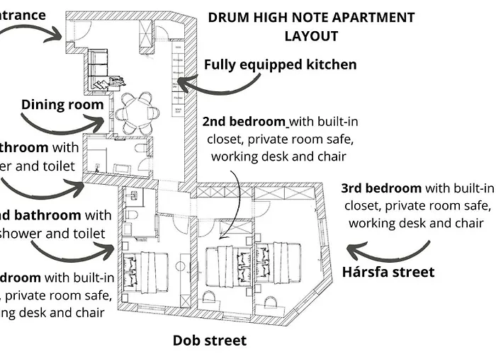 Apartament Cozy&comfy Drum 3 Bedrooms And Ac Budapesta